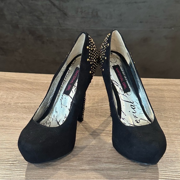 Material Girl Rhinestone Pumps - Picture 2 of 7